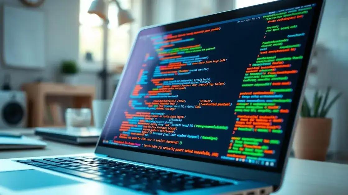 Importance of display quality in coding laptops