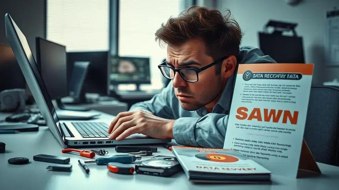 What to do if recovery methods fail